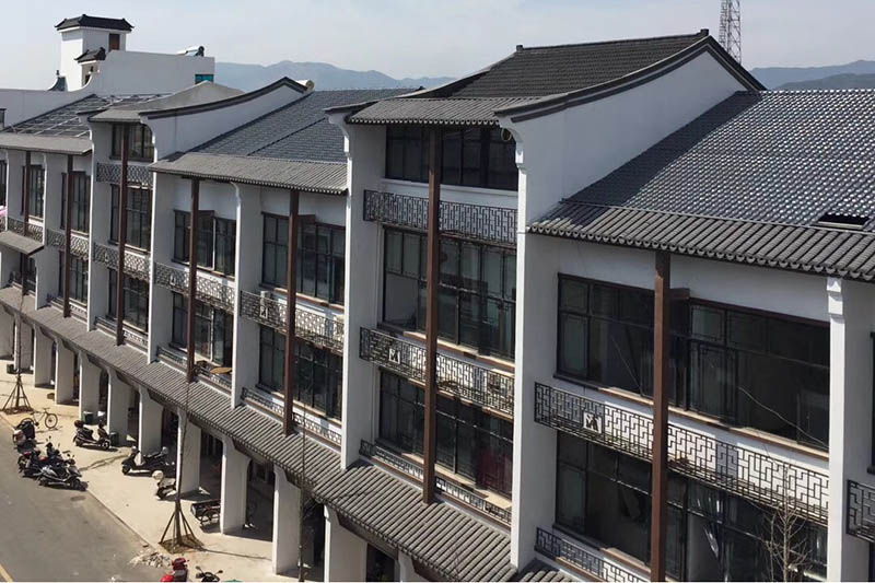 Tionscadal Bardasach um Athchóiriú Díon Dúiche Shaoxing Shengzhou Pu Kou